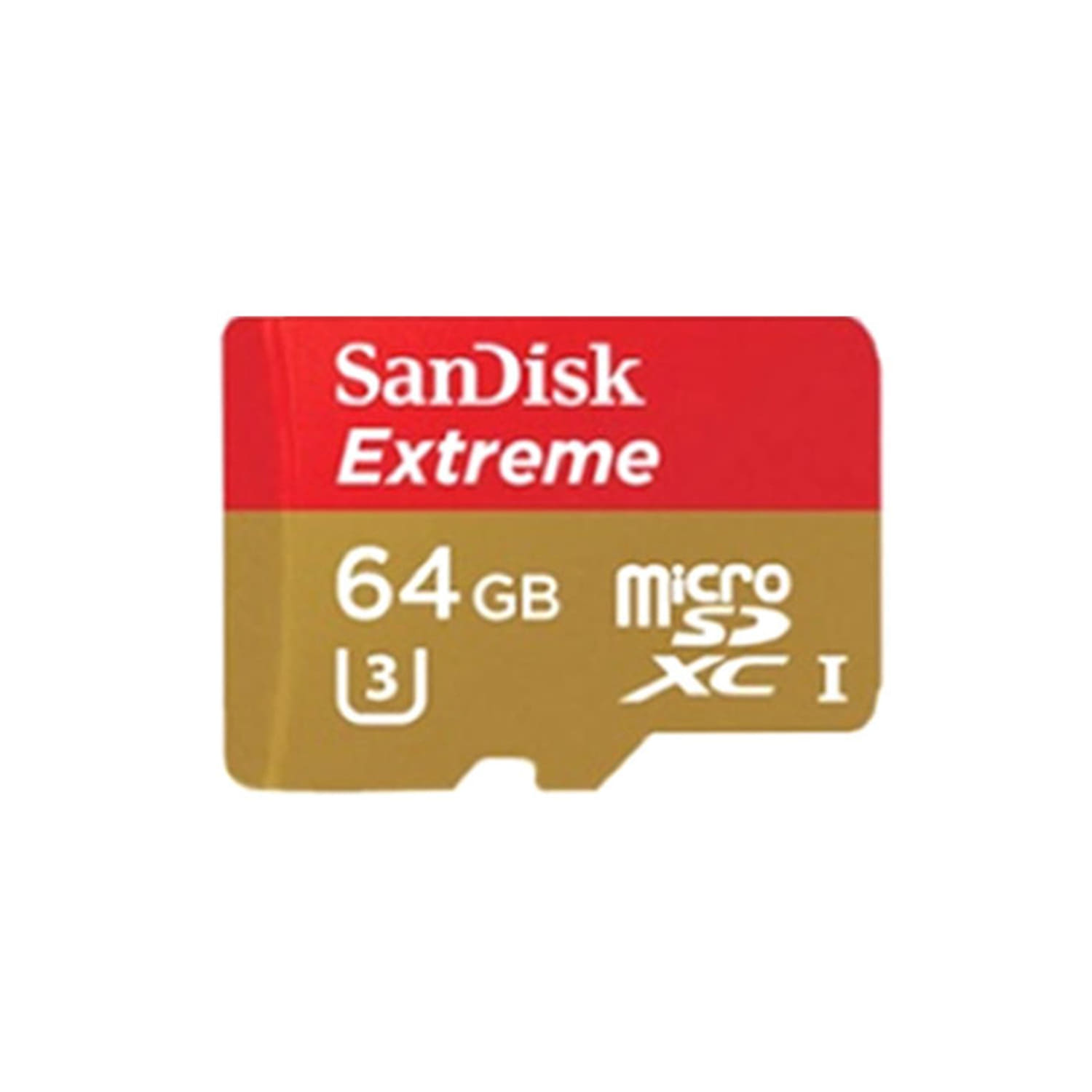 Sandisk micro SDHC CLASS10 UHS-I U3 Extreme V30 (64GB)